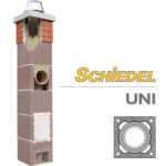Schiedel UNI готовый комплект одноходового дымохода без вентиляции