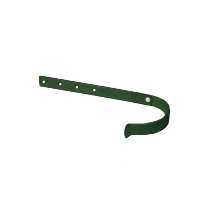 МП Престиж крюк желоба длинный зеленый RAL6005