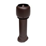 Вентиляционный выход утепленный 110/ИЗ/500 vilpe коричневый