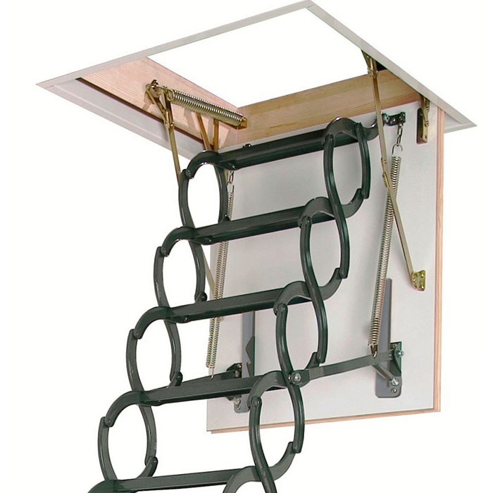 Чердачная лестница LST Fakro металлическая термоизоляционная
