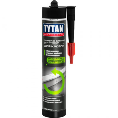 Tytan Professional герметик битумно-каучуковый черный
