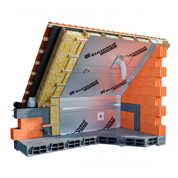 Eurovent STANDARD ALU130 пароизоляция с рефлексным слоем