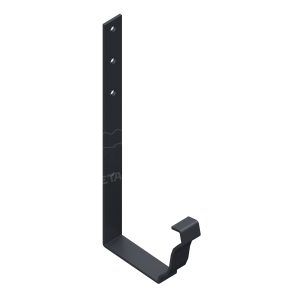 QUADRO FREEZE крюк желоба длинный Ø120/86 мм RAL7024