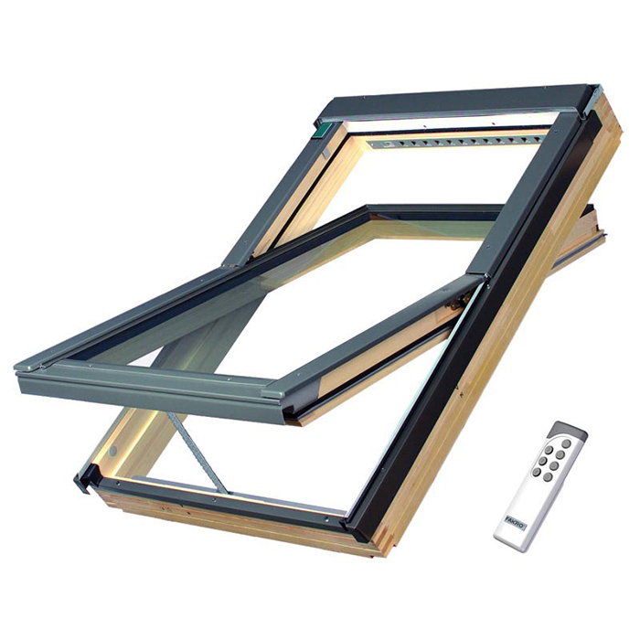 FAKRO FTP-V U3 Z-Wave Люкс деревянное мансардное окно