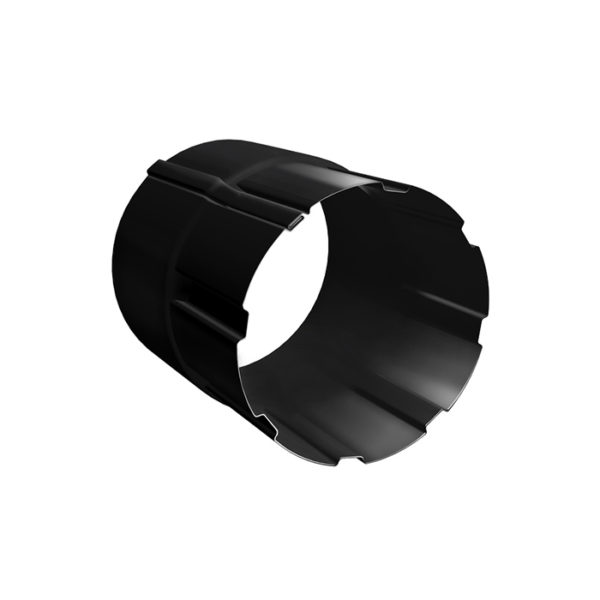 Grand Line соединитель трубы Ø125/90 мм RAL 9005 черный