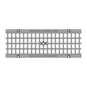 Решетка водоприемная Gidrolica Standart DN150 ячеистая чугунная