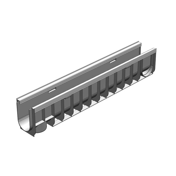 Лоток Gidrolica Standart Plus DN100 пластиковый (усиленный) H185