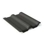 Braas цементно-песчаная черепица рядовая Франкфурт черный