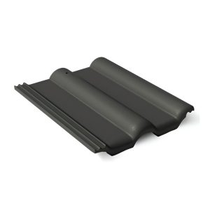 Braas цементно-песчаная черепица рядовая Франкфурт черный