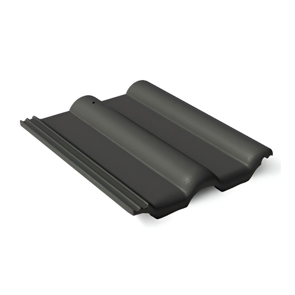 Braas цементно-песчаная черепица рядовая Франкфурт черный