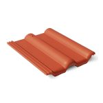 Braas цементно-песчаная черепица рядовая Франкфурт красный