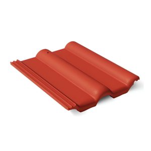 Braas цементно-песчаная черепица рядовая Франкфурт вишня