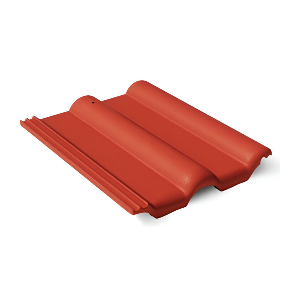 Braas цементно-песчаная черепица рядовая Франкфурт вишня