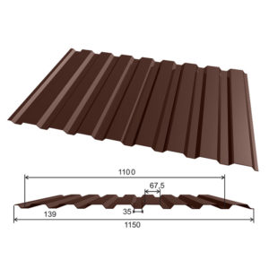 Профнастил МП-20 х 1100-A,B,R