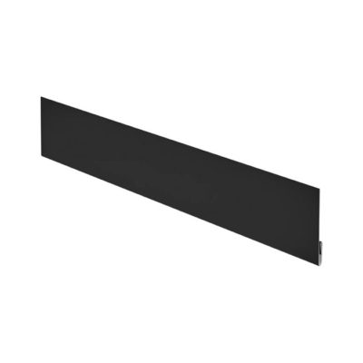 Планка финишная металлическая L-брус 2 метра черный 9005