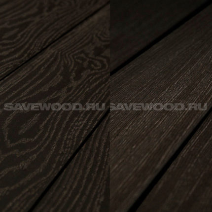 Террасная доска двухсторонняя Savewood Fagus коричневый