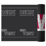 Универсальная диффузионная мембрана DELTA-NEO VENT для монтажа на утеплитель или сплошной настил для гидроизоляции кровли