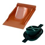 UNITILE 2K проходной элемент Vilpe кирпичный