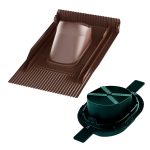 UNITILE 2K проходной элемент Vilpe коричневый