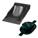 UNITILE 2K проходной элемент Vilpe черный