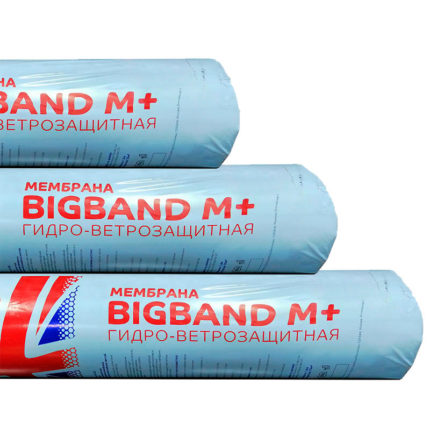 BIGBAND М Plus диффузионная гидроизоляционная мембрана
