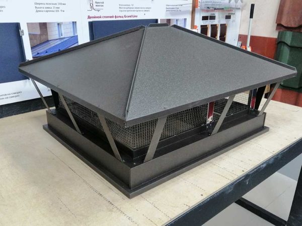 Дымник на трубу для каминов, барбекю