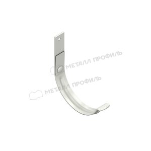 Держатель желоба карнизный GS lite Ø125/90 мм RAL9003 белый
