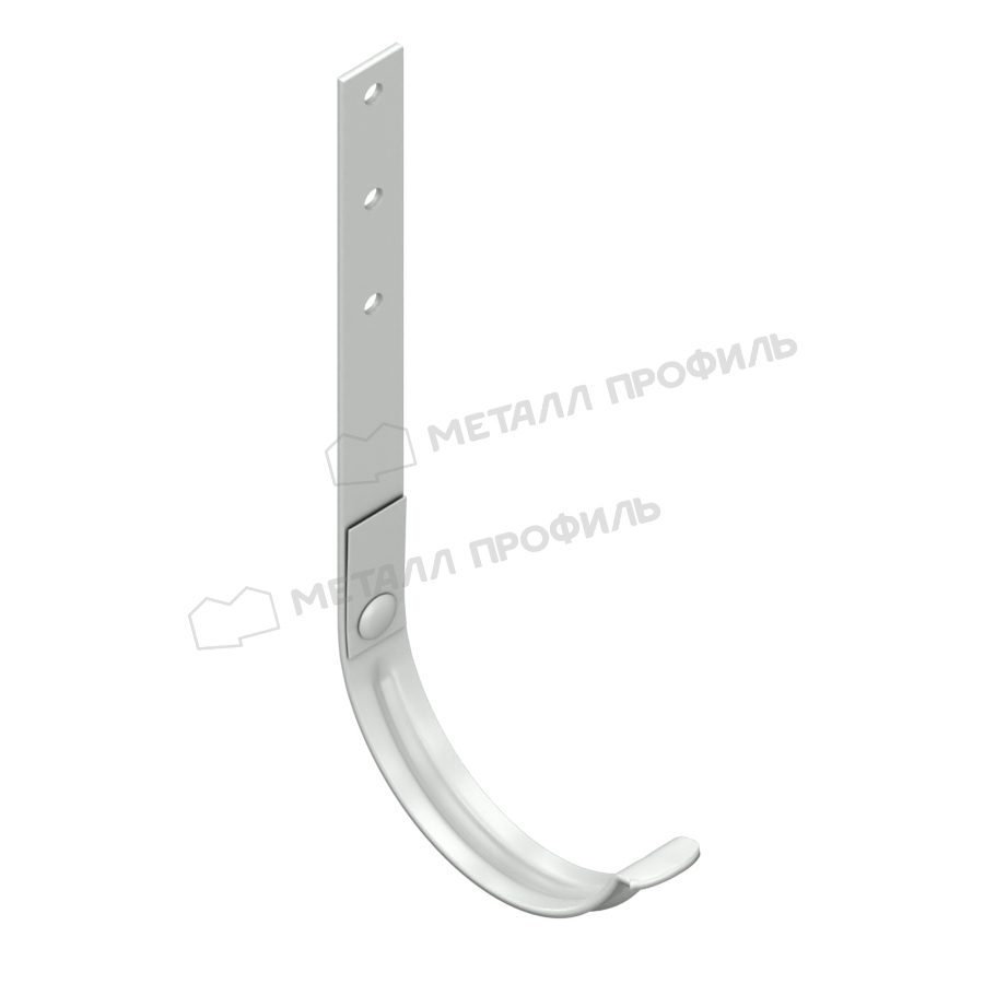 Держатель желоба GS lite Ø125/90 мм RAL9003 белый