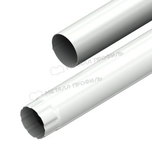 Труба водосточная GS lite Ø125/90 мм RAL9003 белый