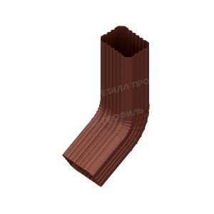 QUADRO FREEZE колено трубы Ø76х102 мм RAL8017