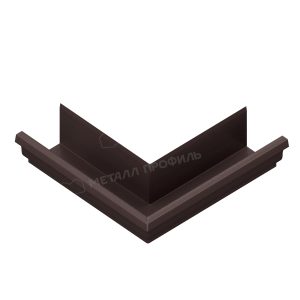 QUADRO FREEZE угол желоба наружный Ø120х86 мм RR32