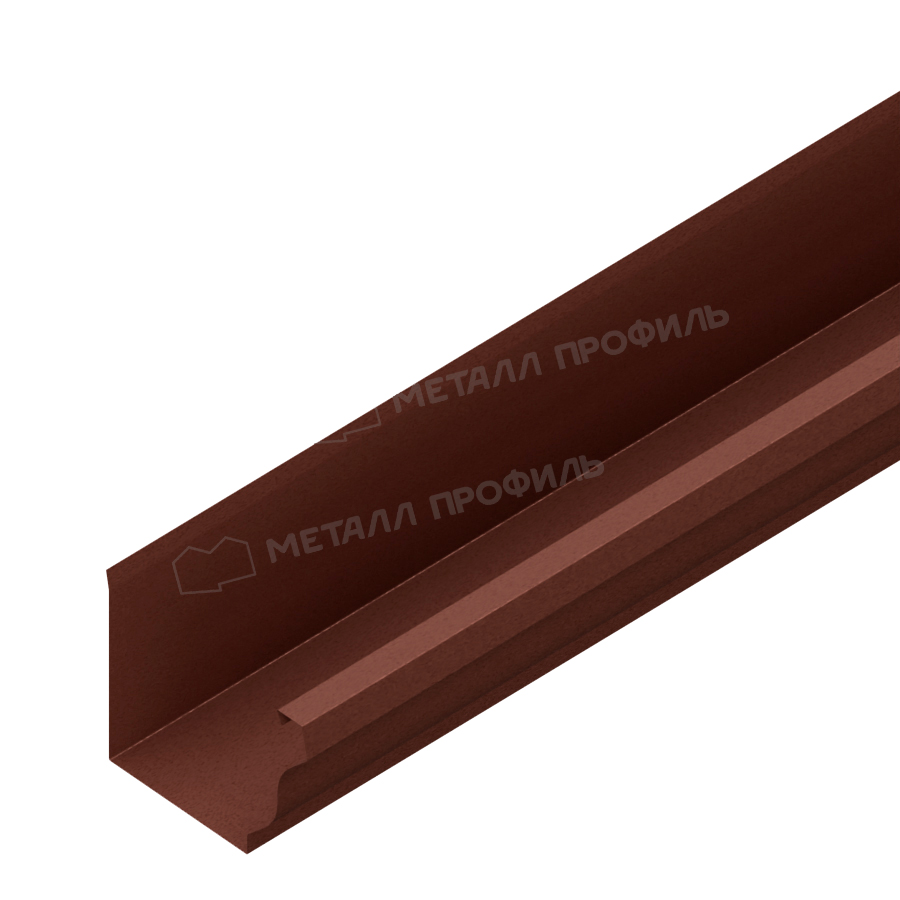 QUADRO FREEZE желоб водосточный 3 метра Ø120х86 мм RAL8017