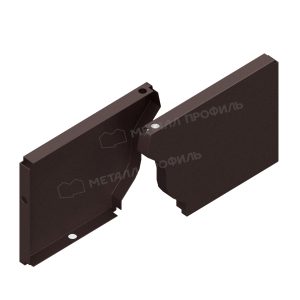 QUADRO FREEZE заглушка желоба Ø120х86 мм RR32