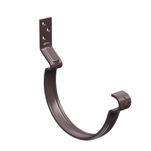 Aquasystem крюк желоба короткий усиленный Ø125/90 мм Polyester RR32 темно-коричневый