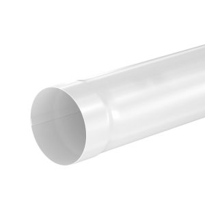 Aquasystem труба водосточная Ø125/90 мм Polyester RR20 мраморно-белый