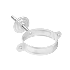 Aquasystem хомут трубы Ø125/90 мм Polyester RR20 мраморно-белый