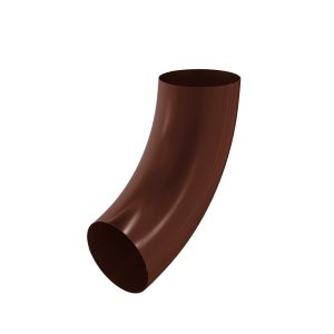 Aquasystem колено трубы Ø125/90 мм Polyester RAL8017 коричневый