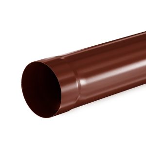 Aquasystem труба водосточная Ø125/90 мм Polyester RAL8017 коричневый