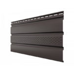 ТН пластиковый софит с перфорацией длина 3 метра пекан