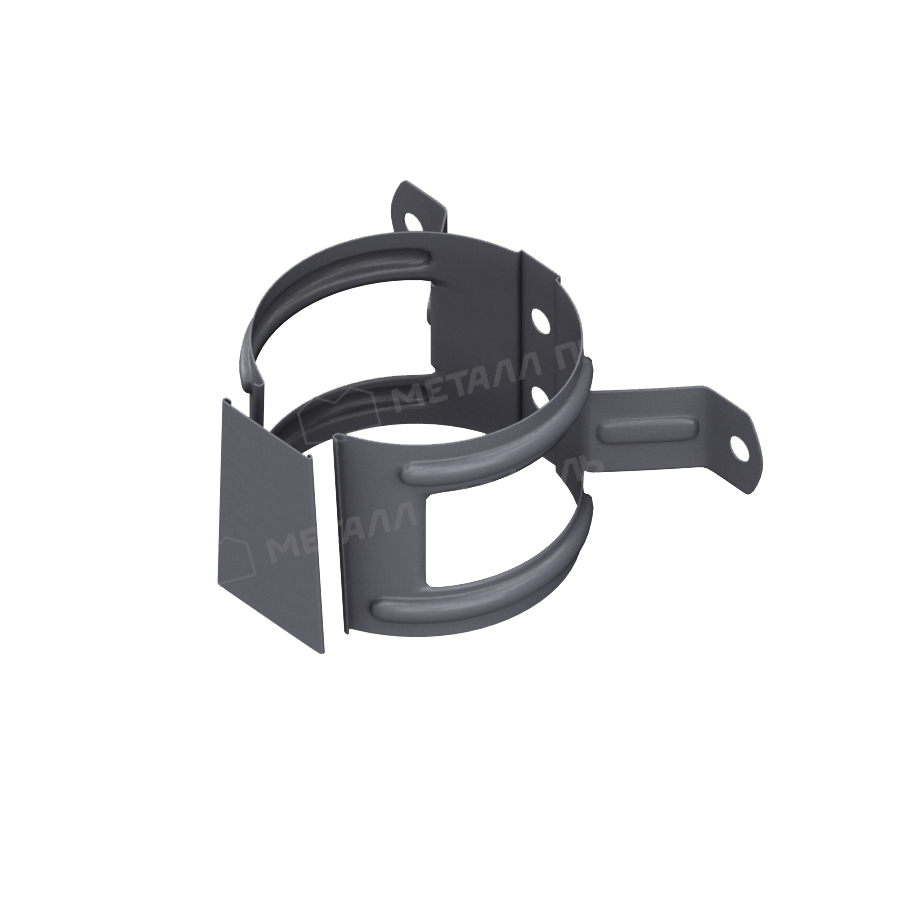 Foramina Freeze держатель трубы на дерево Ø100 мм Grey серый