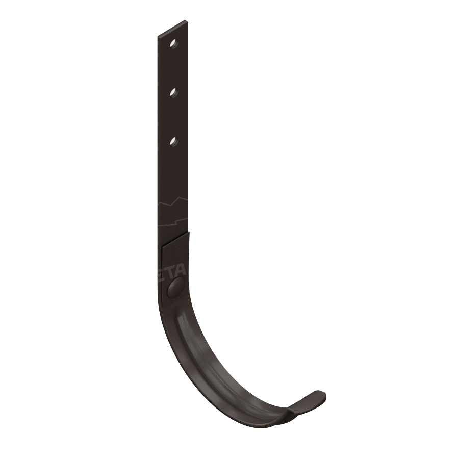 Foramina Freeze крюк желоба длинный Ø125 мм DarkBrown темно-коричневый