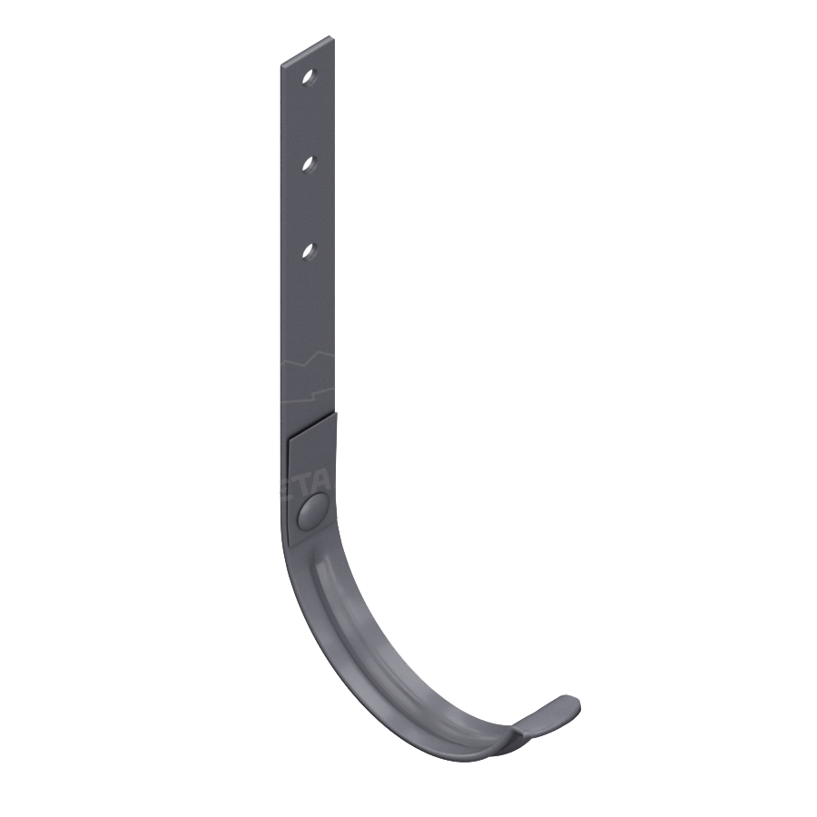 Foramina Freeze крюк желоба длинный Ø125 мм Grey серый