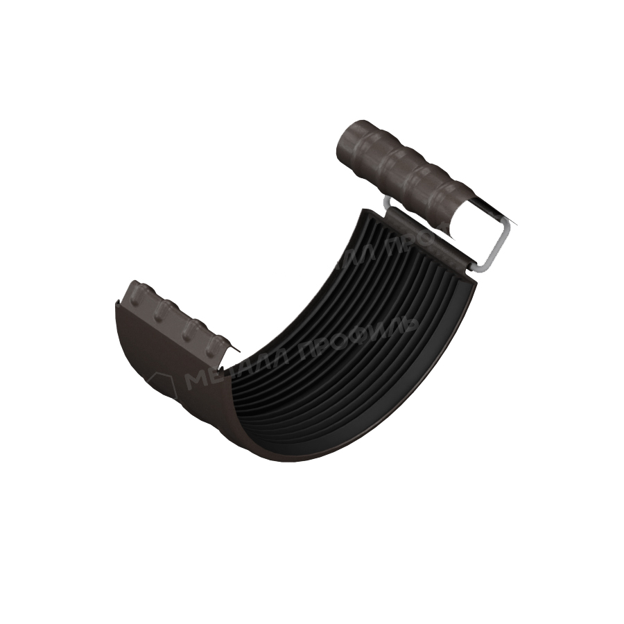 Foramina Freeze соединитель желоба Ø125 мм DarkBrown темно-коричневый