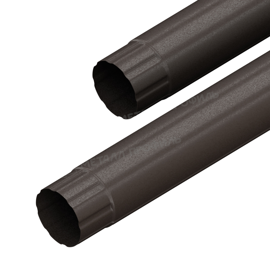 Foramina Freeze труба соединительная 1 метр Ø100 мм DarkBrown темно-коричневый