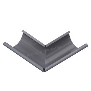 Foramina Freeze угол желоба внешний Ø125 мм Grey серый