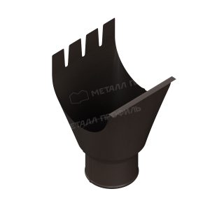 Foramina Freeze воронка желоба Ø125 мм DarkBrown темно-коричневый