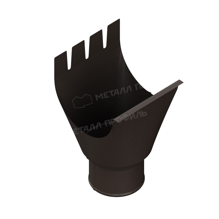 Foramina Freeze воронка желоба Ø125 мм DarkBrown темно-коричневый