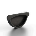 Foramina Freeze заглушка желоба Ø125 мм DarkBrown темно-коричневый