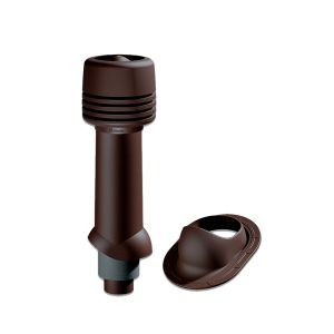 Docke комплект вентиляционного выхода ИЗЛ-110/700 для битумной или фальцевой кровли коричневый