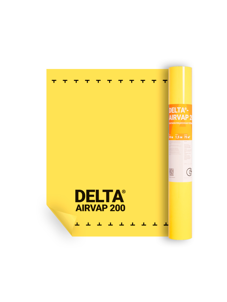 DELTA AIRVAP 200 пароизоляционная пленка 75 кв.м.